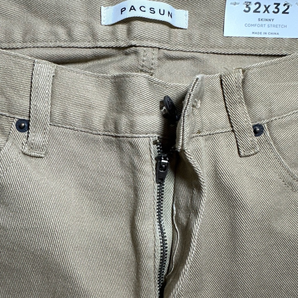 NWT Pacsun skinny comfort khaki jeans - Picture 9 of 13